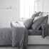 Фото #2 товара Teday Essential Duvet Cover - 240 x 260 cm - 2 Personen - 100% une Baumwolle - Stahl