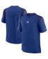 ფოტო #4 პროდუქტის Men's Royal New York Giants Sideline Player Uv Performance T-shirt