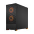 Fractal Design Pop Air - Tower - PC - Black - Orange - ATX - micro ATX - Mini-ITX - Steel - Tempered glass - Multi