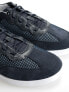 Фото #9 товара Мужские кроссовки повседневные синие текстильные низкие демисезонные с белой подошвой Geox Sneakersy "U Kennet"