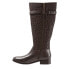 Фото #4 товара Trotters Lyra T1658-273 Womens Brown Leather Zipper Knee High Boots 5.5