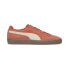 Puma Suede NT Now & Then 39405701 Mens Orange Suede Lifestyle Sneakers Shoes