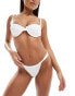 Фото #6 товара 4th & Reckless arles bikini bottom in off white crochet