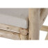 Фото #6 товара Кресло мягкое Home ESPRIT Белое Бежевое Натуральный Хлопок 61 x 50 x 90 см