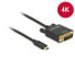 Delock 3m - USB-C/DVI 24+1 - 3840 x 2160 pixels