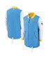 Фото #2 товара Men's Powder Blue Milwaukee Brewers Authentic Collection City Connect Full-Zip Dugout Jacket