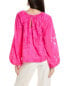 Фото #2 товара Bcbgmaxazria Balloon Sleeve Top Women's Pink Xs