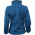 Фото #2 товара SHOEBACCA Soft Shell Jacket Womens Blue Casual Athletic Outerwear 8250-TL-SB