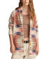 Фото #1 товара Women's Southwestern Printed Button-Front Cardigan