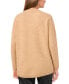 ფოტო #2 პროდუქტის Women's Mock-Neck High-Low Sweater