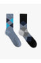 Фото #8 товара Носки Koton Soket Socks Geometric Pattern