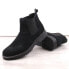 Фото #3 товара Filippo M PAW499A black leather slip-on Chelsea boots