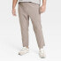 Фото #1 товара Men's Big Woven Pants - All In Motion Persuading Gray 2XL