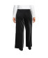 ფოტო #2 პროდუქტის Women's Plus Size Starfish Velvet High Rise Wide Leg Pull On Pants