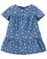 Фото #1 товара Baby Floral Chambray Dress 3M