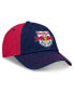 ფოტო #2 პროდუქტის Men's Navy/Red New York Red Bulls Iconic Blocked Fundamental Adjustable Hat