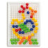 QUERCETTI Visual Pixel Arts Duck Small 100 Pins 5 Colours