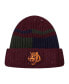 Men's Burgundy Cincinnati Bengals Speckled Cuffed Knit Hat