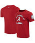 Фото #2 товара Men's Crimson Alabama Crimson Tide Classic Stacked Logo T-shirt