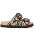 Фото #2 товара Reina Woven Double Buckle Slide Sandals