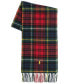 Фото #2 товара Men's Woolen Plaid Scarf