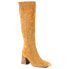 Фото #3 товара Diba True Mar Velus Square Toe Pull On Womens Brown Casual Boots 85317-234