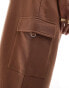 Фото #3 товара ASOS DESIGN oversized joggers in brown