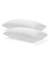 Фото #7 товара 2-pack Customizable Fiber and Shredded Foam Pillow with Zippered Inner Cover, King
