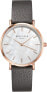 Часы ROSEFIELD The Upper East Side White Gray Caviar RoseGold U29