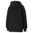 Puma Classics Oversized Pullover Hoodie Womens Black Casual Outerwear 530412-01