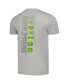 ფოტო #3 პროდუქტის Men's and Women's Heather Gray John Deere Classic Trademark History T-shirt