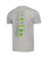 Фото #3 товара Men's and Women's Heather Gray John Deere Classic Trademark History T-shirt