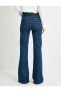 Ispanyol Paça Kot Pantolon Slim Fit Standard Bel Esnek Pamuklu Cepli - Victoria Jeans