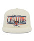 Men's White Virginia Cavaliers Throwback Golfer Corduroy Snapback Hat