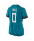 ფოტო #3 პროდუქტის Women's Gabe Davis Teal Jacksonville Jaguars Team Game Player Jersey