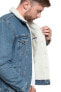 Levi's Type 3 Sherpa Trucker Jacket Blue Bleach 16365-0102