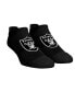 Фото #1 товара Men's and Women's Socks Las Vegas Raiders Hex Performance Ankle Socks