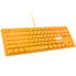 Фото #1 товара Ducky One 3 Yellow TKL Gaming Tastatur, RGB LED - MX-Clear (US)