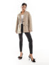 Nobody's Child Connie blazer in beige check