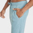 Men's Soft Gym Pants - All in Motion Heathered Blue XL
