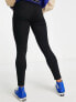 Фото #5 товара Noisy May Jen mid waist body shaping skinny jeans in black