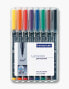 STAEDTLER 318 WP8 - Black - Blue - Brown - Green - Orange - Red - Violet - Yellow - Black - Transparent - Polypropylene (PP) - 0.6 mm - 8 pc(s)