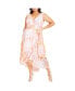 ფოტო #1 პროდუქტის Plus Size Aliya Print Maxi Dress