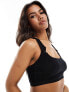 Фото #7 товара Mamalicious Maternity 2 function Nursing racer neck bra in black