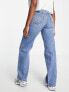 Фото #2 товара Stradivarius 90s dad jean in medium blue