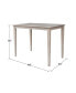 Фото #4 товара Solid Wood Top Table - Counter Height