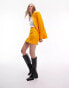 Фото #12 товара Topshop linen blend pelmet skirt in mango