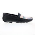 Фото #1 товара Robert Graham Jump RG5793S Mens Black Loafers & Slip Ons Moccasin Shoes 12