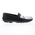 Robert Graham Jump RG5793S Mens Black Loafers & Slip Ons Moccasin Shoes 12