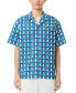 ფოტო #1 პროდუქტის Men's Relaxed Fit Short Sleeve Button-Front Printed Camp Shirt